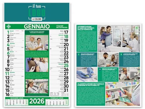 Calendario Illustrato 2026: il gadget promozionale perfetto per raccontare la tua attività